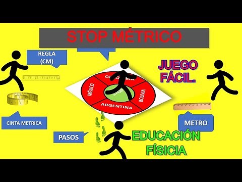 STOP MÉTRICO | Juego Matemático | Desde la EDUCACIÓN FÍSICA.