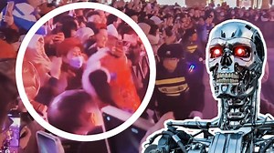 Festival-goers panic as AI robot goes haywire in 'Terminator' moment