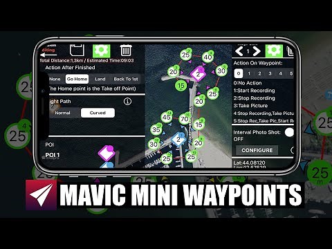 Mavic Mini Waypoints Using Maven For DJI Drones | DansTube.TV