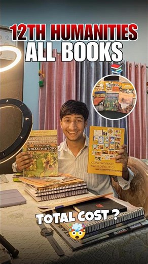 All books of class 12th Humanities 📚🔥 | #shorts #class12 #ncert #humanities #trending