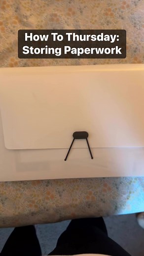 96K views · 2.1K reactions | How to store paperwork #clean #cleaning #organization #mom #momlife #home #kids #clutter #messy #planning #planner #paperwork | Organized Chaos | Facebook