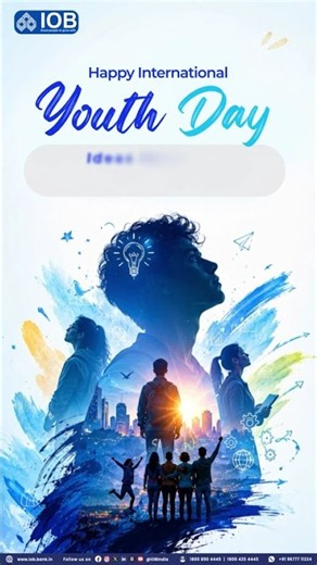 Celebrating the Spirit of Youth | International Youth Day | IOB