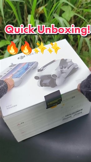 Quick unboxing of DJI Mini 3 Pro w/ RC 🤩🔥💯 #myfirstdrone #dji #djiglobal #djımini3pro #mini3pro #drone #unboxing #fpv #djiavata #toy #gimbal #obstacleavoidance #buddy #cinematic #unboxing #unboxingvideo #quick