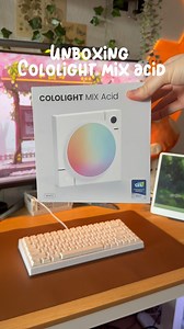 Madeline on Instagram: "💘 Cololight mix acid unboxing 💘 #gifted #ad The PERFECT addition to my setup! 😍 this really adds so much!! I think this would be a perfect gift under $100 for any gamer ✨ Here are some super cool things that the mix acid does!! • app AND voice control! • responds to music and rhythm! • gesture control! • 16 MILLION RGB 🤯 • also works with alexa, google home, razer, and your stream deck! I’m loving this so much!! Huge thank you to @cololightofficial for gifting it to m