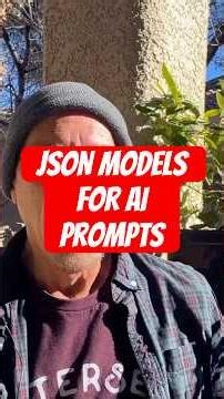 Creating JSON Models for use in AI Prompts
