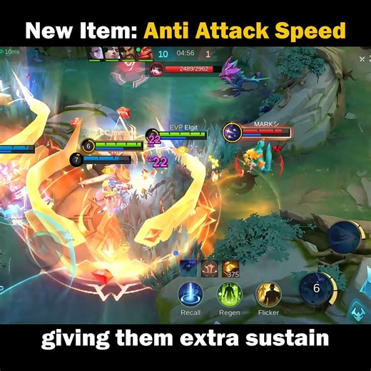 Elgin on Instagram: "New Item: Anti Attack Speed #MLBBMYHERO #MLBBCreator #2025MYHERO #MLBB"
