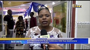 Best Mbiere of ITV/Radio celebrates 10th year anniversary as professional journalist www.itvradionigeria.com www.youtube.com/itvradiong www.facebook.com/itvradiong Twitter: @itvradiong Instagram: @itvng | INDEPENDENT TELEVISION/RADIO