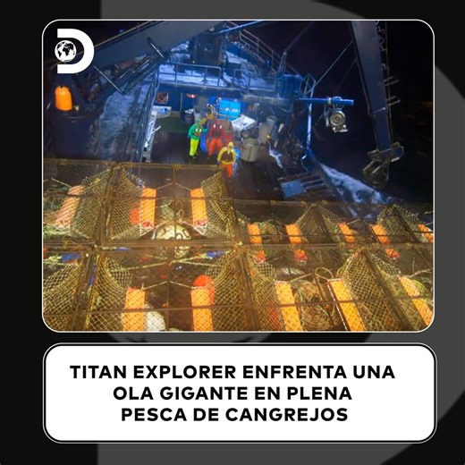 El Titan Explorer se enfrenta a una ola descomunal, pero el capitán sabe que la seguridad de su equipo es lo primero. Así es la pesca en el mar más peligroso. 🦀🌊 #PescaMortal Descubre más contenidos como este en #HBOMax Suscríbete ahora https://bit.ly/MAX-DiscoveryLA | Discovery Latinoamérica
