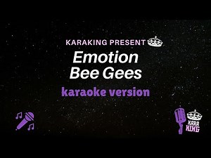 Karaoke Emotion Bee Gees - Versione Originale Completa