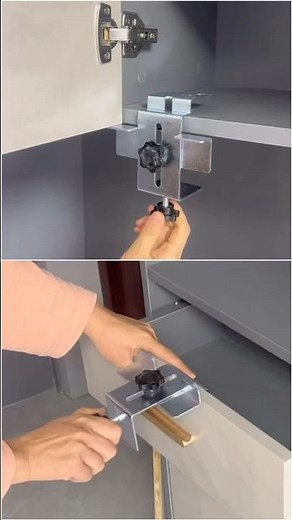 Ultimate Drawer and Cabinet Door Installation Tool | Versatile Woodworking Clamp for Precision
