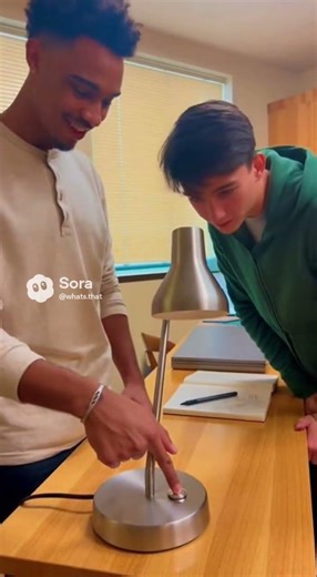 Don't Flip That Switch! My New Desk Lamp EJECTS #lampfail #diyprank