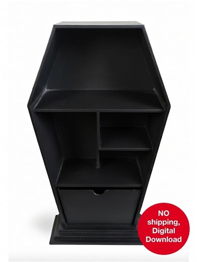 Gothic Coffin Shelf STL File, Gothic Decor” 3D Print Files and Shelf - Etsy