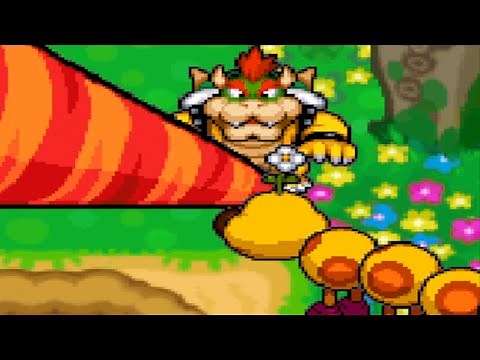 Mario & Luigi Bowser's Inside Story - 100% Walkthrough Part 11 Gameplay Giga-Carrot & Wiggler Fight