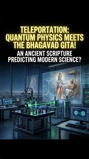 TELEPORTATION: BAGAVAD GITA VS. QUANTUM MECHANICS | GRANDMA EXPLAINS SCIENCE