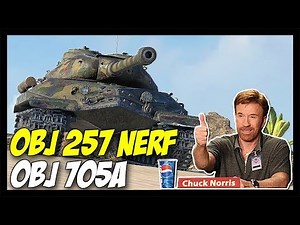 ► Object 257 Armor Nerf + Obj. 705A - World of Tanks Patch 9.22 Update