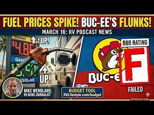 RV Fuel Prices EXPLODE: The $1,000 Hit + Why Buc-ee’s Just Got an “F”
