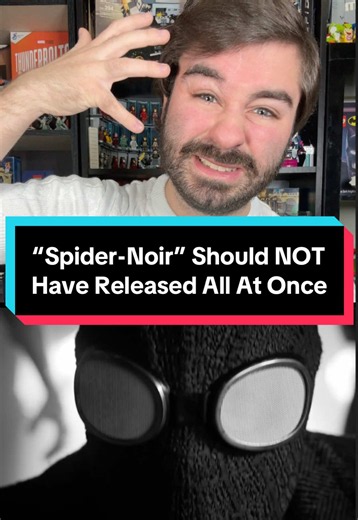 I think “Spider-Noir” should’ve been released over several weeks instead of all at once - what do you think? 😕 #spidernoir #niccage #spidermannoir #spiderman #marvel