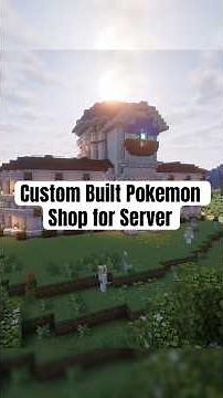This took 2 days to build… #cobblemom #cobbleverse #minecraft #pokemon #minecraftbuilding