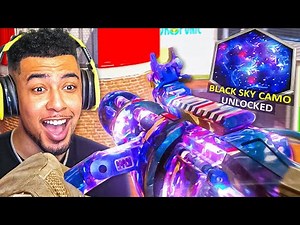 I UNLOCKED BLACK SKY CAMO on INFINITE WARFARE but 7 years later.. (2023)