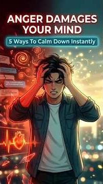 Anger Damages Your Mind five ways to calm down instantly.