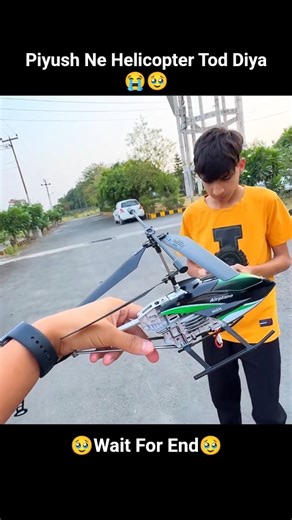 Piyush Ne Helicopter Tod Diya 😭🥹 #shorts #ytshorts
