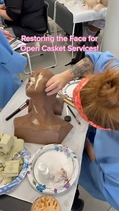 77K views · 440 reactions | I miss Teaching Mortuary school Makeup class  This was so fun.  #mortuary #mortuarymakeup #funeral #deathwork #funerals #funeraldirector #mortician #mortuaryschool #makeupschool #reels #reelsinstagram #beforethecoffin #viral #viralvideos #reel #explorepage #reelsvideo #spfxmakeup #funeralservice #funeraltribute #funeralhome | Beforethecoffin | Facebook