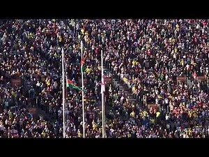 Amazing Kenyan nation anthem.(2018 commonwealth)