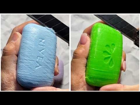 ✨ ASMR Soap Carving for Stress Relief ✨