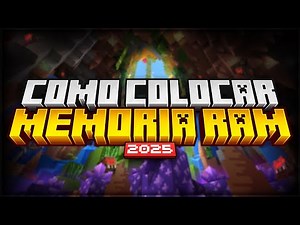 COMO COLOCAR MAIS MEMÓRIA RAM NO MINECRAFT | TUTORIAL ATUALIZADO 2025