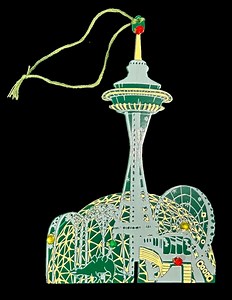 Emerald City Ornament and Electronic Desk Tree - Etsy