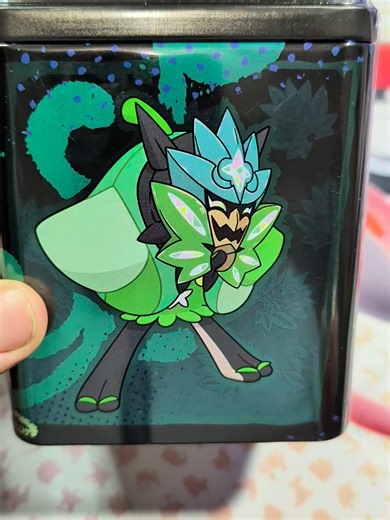 Opening a Pokémon Stackable Tin #Pokemon #pokemontcg #pokemontiktok #pokemoncommunity #pokemonscarletviolet #pokemonmegaevolution