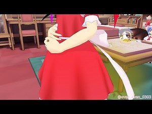 [MMD Girl Fart] frn's souvenir scat fart