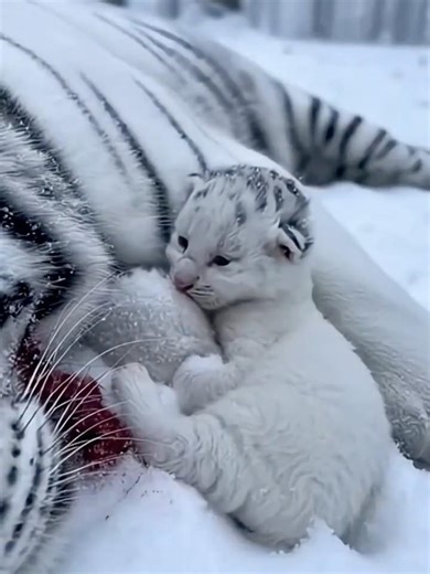 🐱❤️🐯She didn’t give birth to him… but she gave him life.Kamin - Emin & Jony (slowed)#catrescue