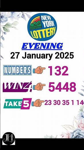 Resultat New York Soir 27 Janv 2025 (En Direct) | new york soir