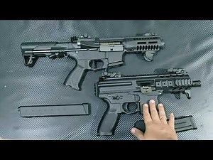 ARP9 Vs Sig MPX Gel blaster Convert to Airsoft, Head to Head Review
