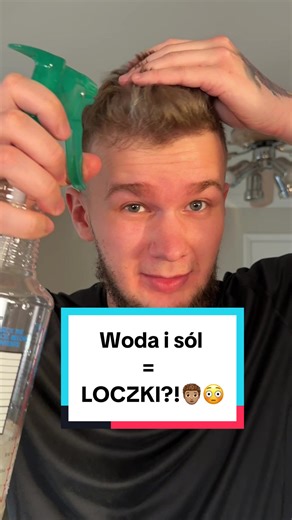 Eksperyment z wodą i solą: Jak zrobić loczki na głowie