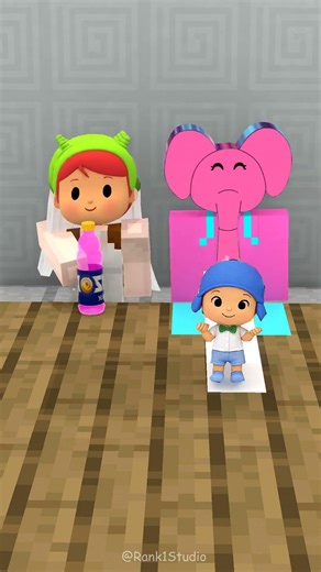 Sprunki Elly vs Bride Sprunki Nina in the Matching Picture Challenge!