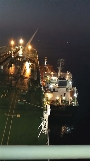 #shorts bunkering operation of a vlcc tanker🚢⛴️🛳⚓️