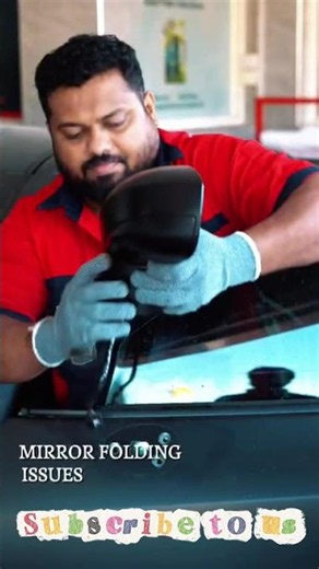 How to replace the gear inside the mirror folding actuator?