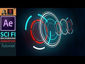 Cool Sci -Fi Background Animation in After Effects | Tutorial