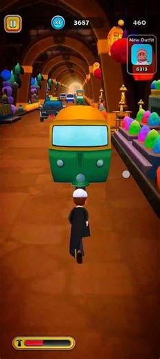 Sands of Speed – دوامة الرمال!"(Whirlwind🚇🌜🌜🌜 of Sand!) Alnahshah run muslim subway surfers#shorts