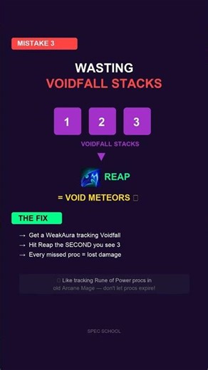 3 Mistakes Killing Your Devourer DPS — WoW Midnight #Shorts