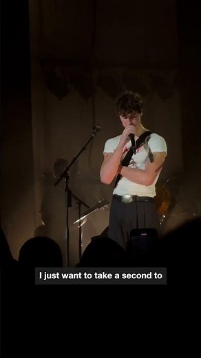 Shawn Mendes pays emotional tribute to Liam Payne during NYC concert