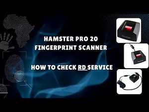 How To Check RD Service Status Secure Gen HU20//Keyse Chack Kare SecuGen HU20 RD Service