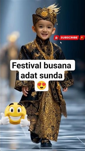 Modern Sundanese traditional fashion festival 😍#shorts #fashionshow #cute #funny #song