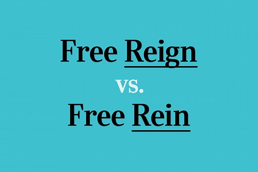 “Free Reign” Vs. “Free Rein”: Which Should You Use?