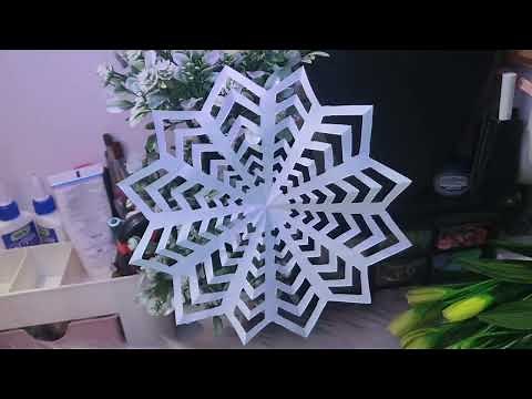 Yangi yil bezaklari yasash/ Easy Christmas Home Decor Ideas,#star #tree #snowfolk #snowflaks