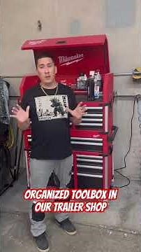 What a cleanly laid out toolbox 🤯