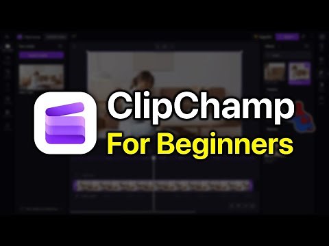 ClipChamp Video Editing Tutorial - Full Course for Beginners