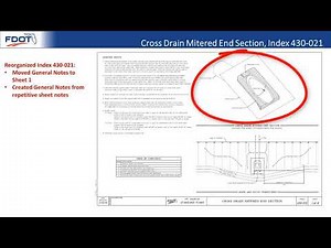 2020-21 Standard Plans Update Training - Drainage Indexes